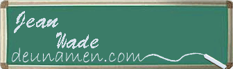 Jean Wade Visitenkarte